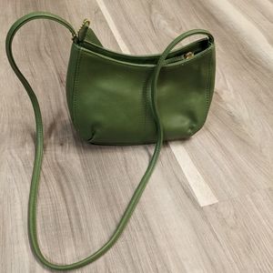 St. John's Bay avocado Green purse genuine leather